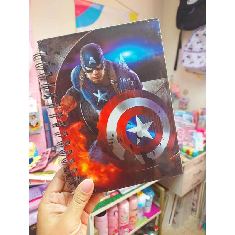 Libretas tapa dura superhéroes