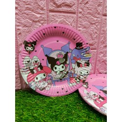 Platos para fiesta kuromi...