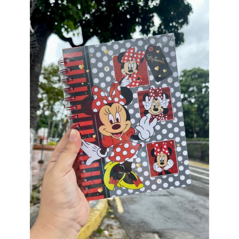 LIBRETAS TAPA DURA - MINNIE MOUSE