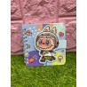 Libreta pequeña de labubu con cierre magico