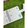 Libreta pequeña de labubu con cierre magico