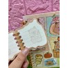 Libretas brillantes de capibara