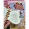 Libretas brillantes de capibara