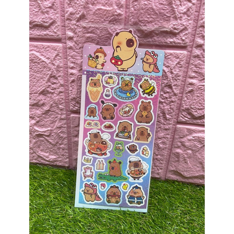 stickers de capibara