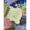 Libretas brillantes de labubu