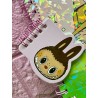 Libretas brillantes de labubu
