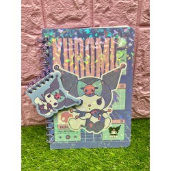 Libretas brillantes de kuromi