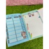 Agenda de notas de labubu