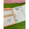 Agenda de notas de labubu