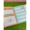 Agenda de notas de labubu