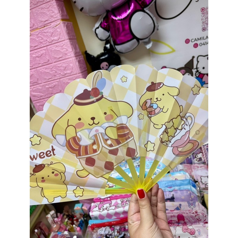 Abanico de pompompurin