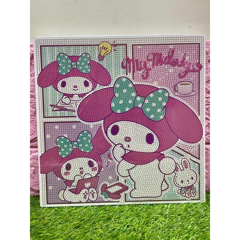 Cuadros de diamantes My melody 30x30cm