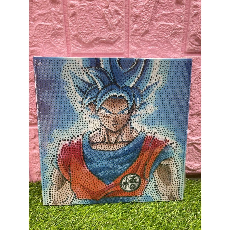 Cuadro de diamantes dragon ball 20x20cm