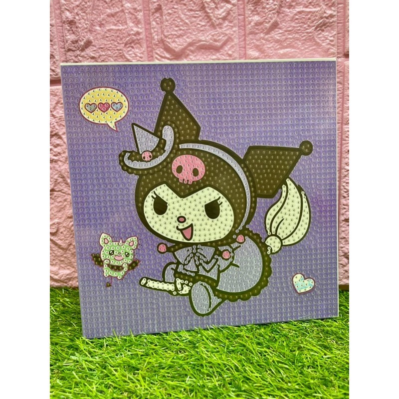 Cuadros de diamante kuromi 20x20cm