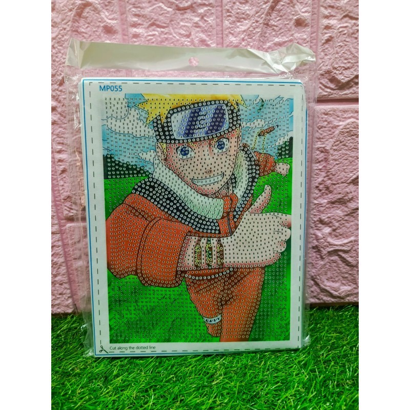 Portaretrato de diamante Naruto 22x17cm