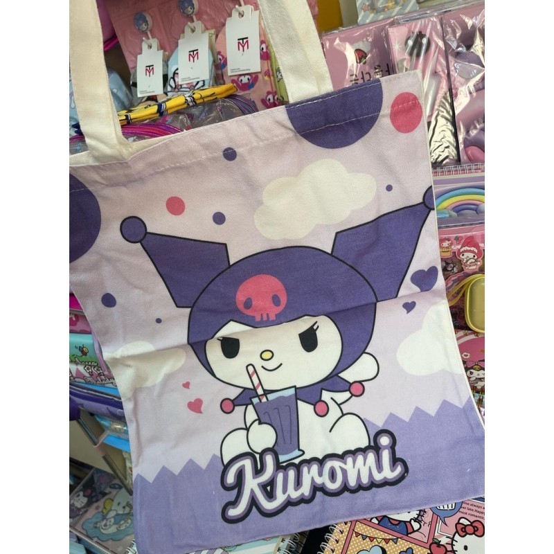Bolso de lona de kuromi