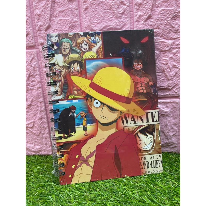Libreta tapa dura one piece