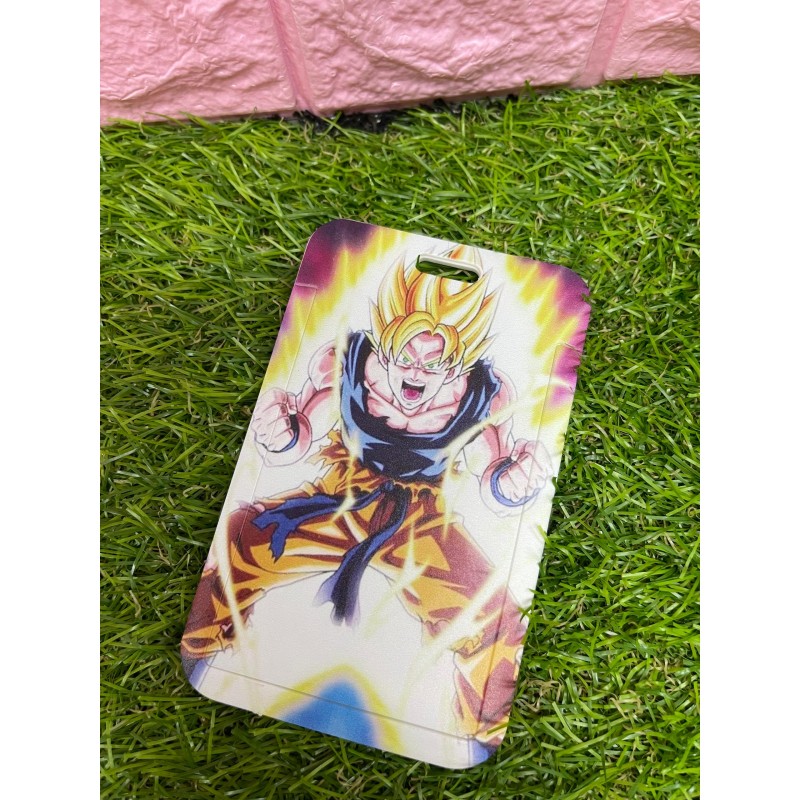 Portacarnet con lanyard anime