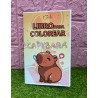 Libro para colorear Capybara