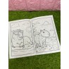 Libro para colorear Capybara