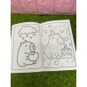 Libro para colorear Capybara