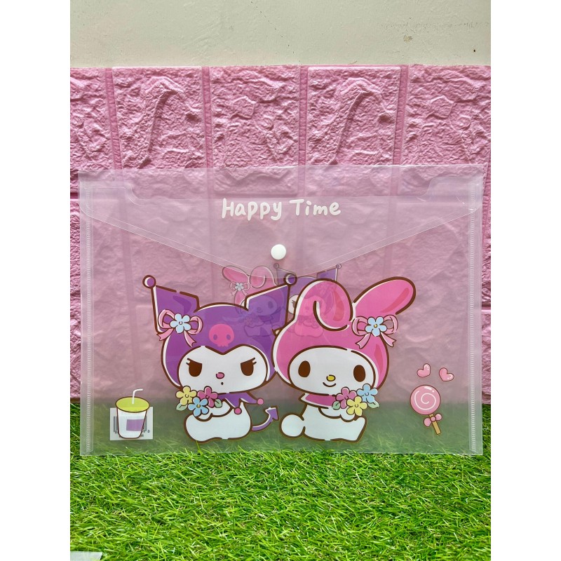 Sobres de botón Kuromi con My Melody