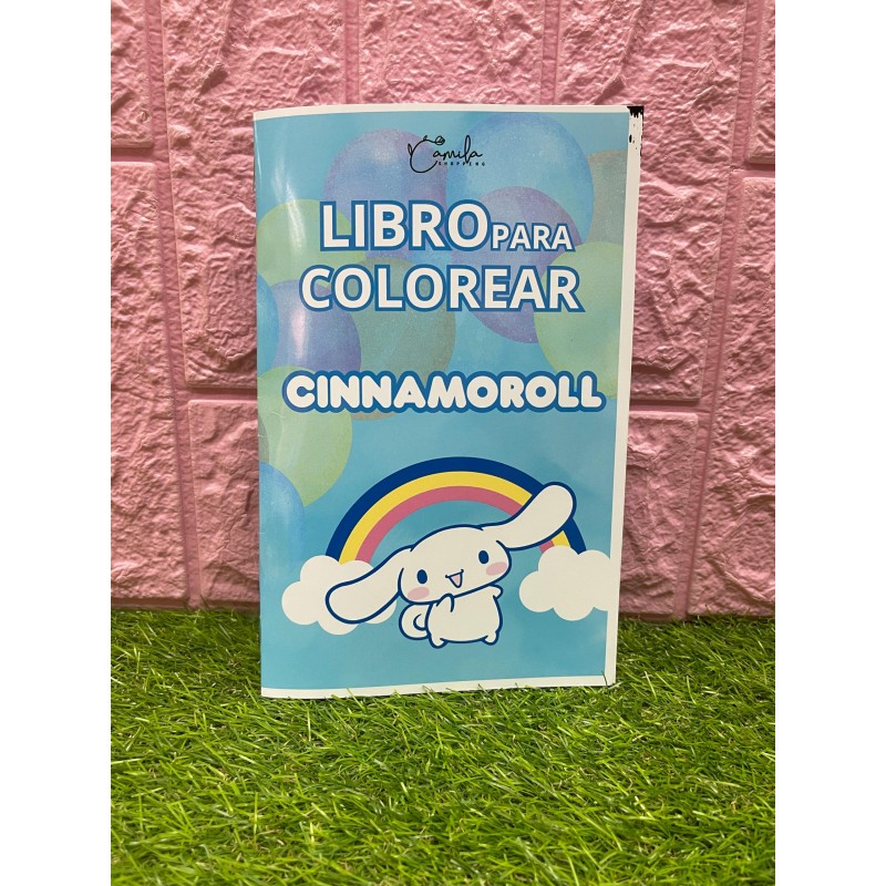 Libro para colorear Cinnamorroll