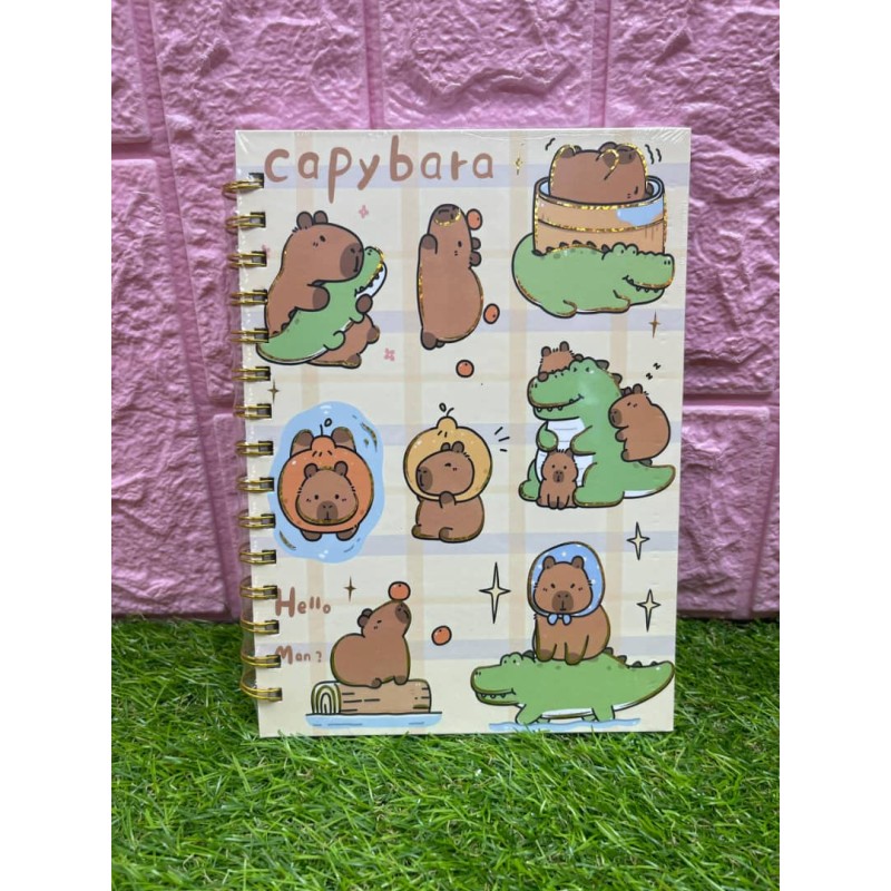 Libreta tapa dura capybara