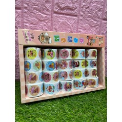 Rollo de Stickers - Capybara