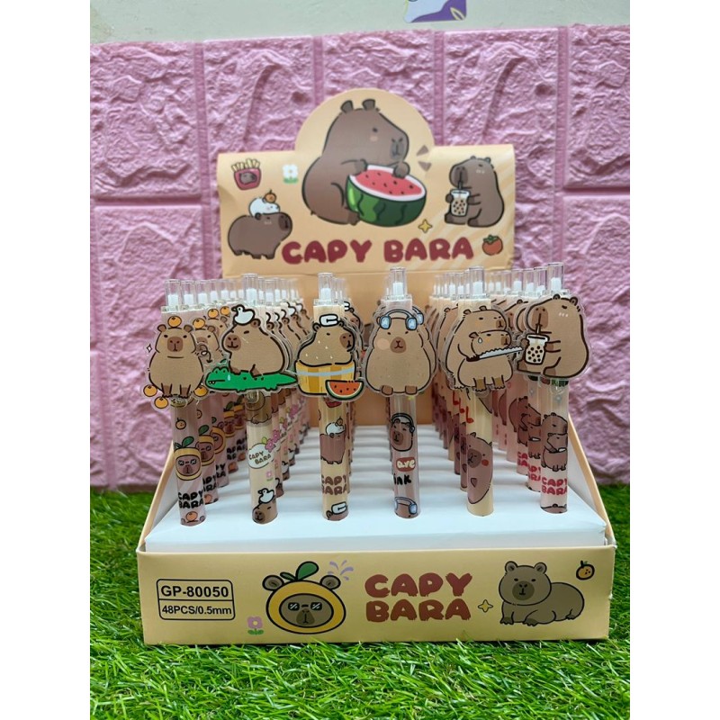 Boligrafo de gel - Capybara