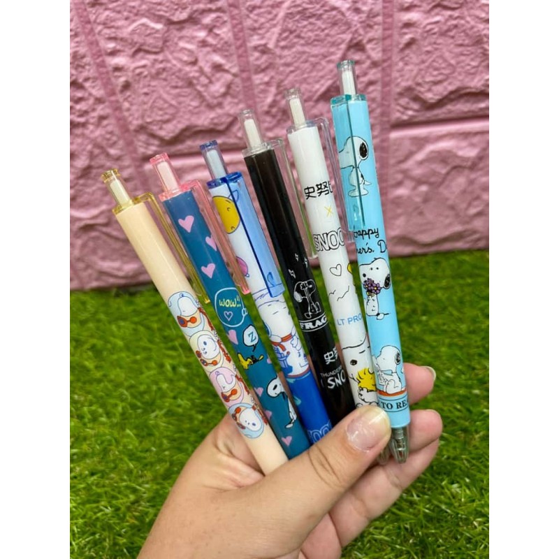 Boligrafos de Gel - Snoopy
