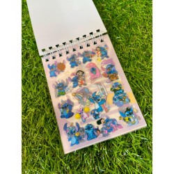Libreta de stickers - Stitch
