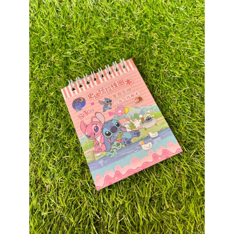 Libreta de stickers - Stitch