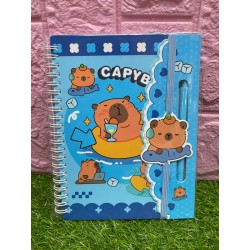 Libreta Capybara + boligrafo