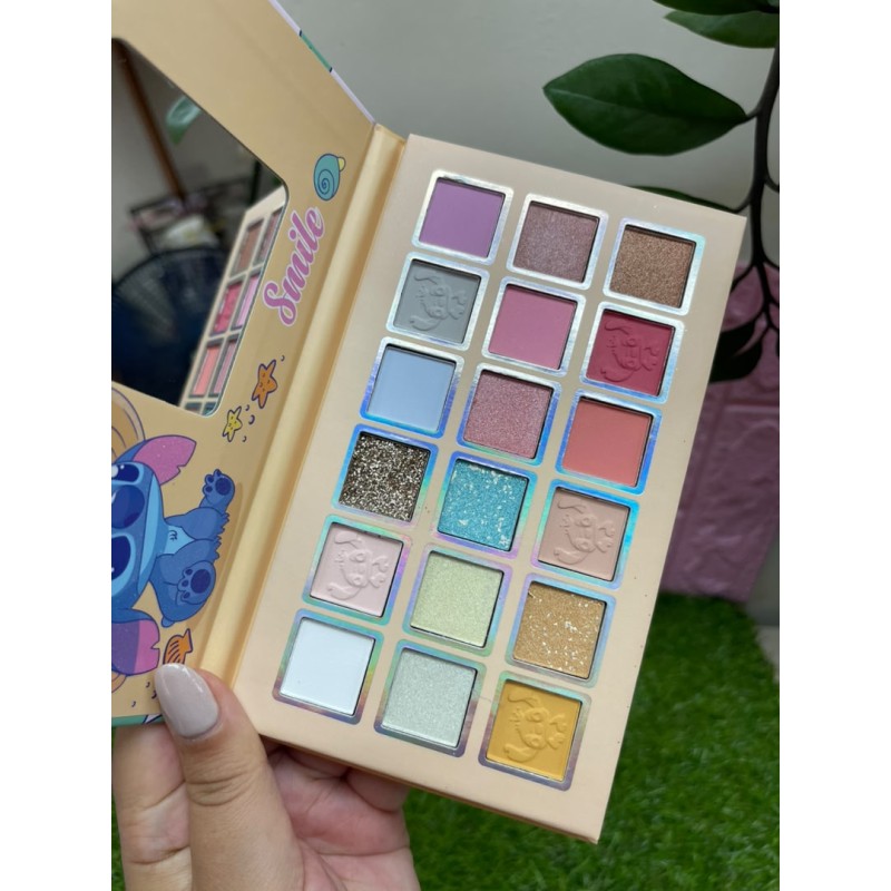 PALETA DE SOMBRAS 18 TONOS - STITCH