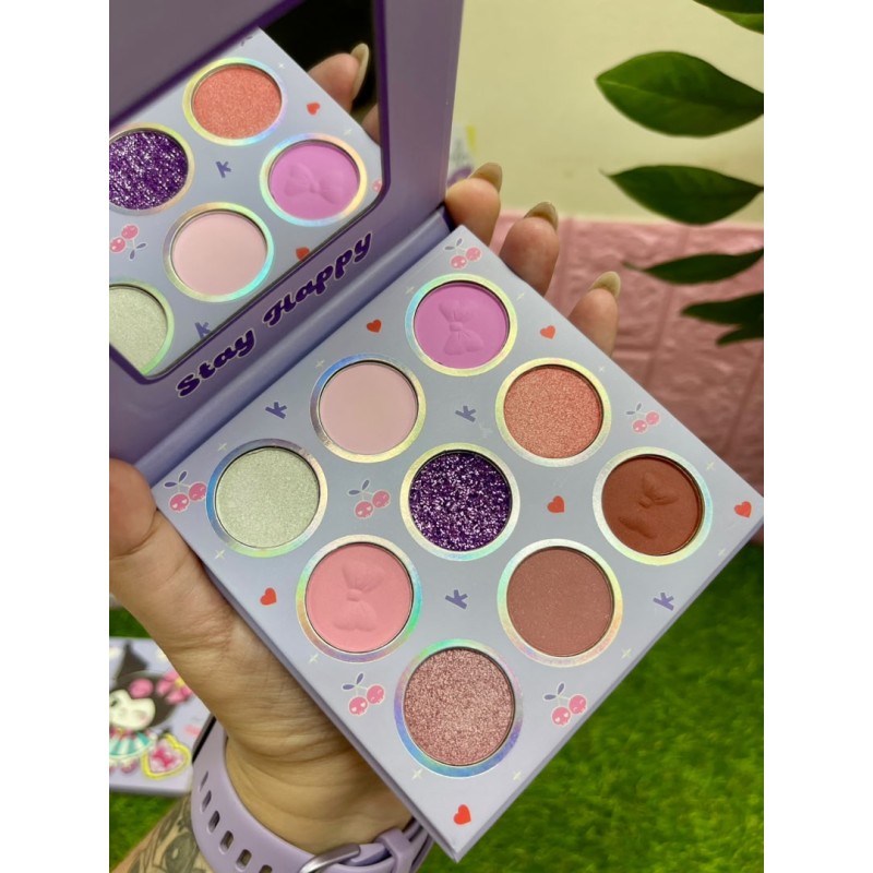 PALETA DE SOMBRAS 9 TONOS - KUROMI