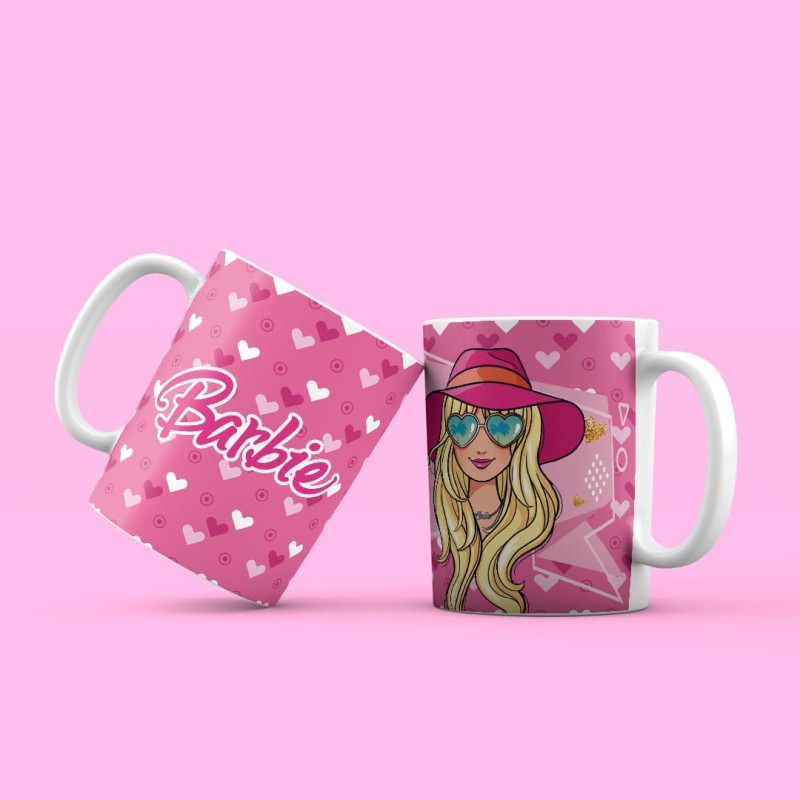 Taza de ceramica - Barbie