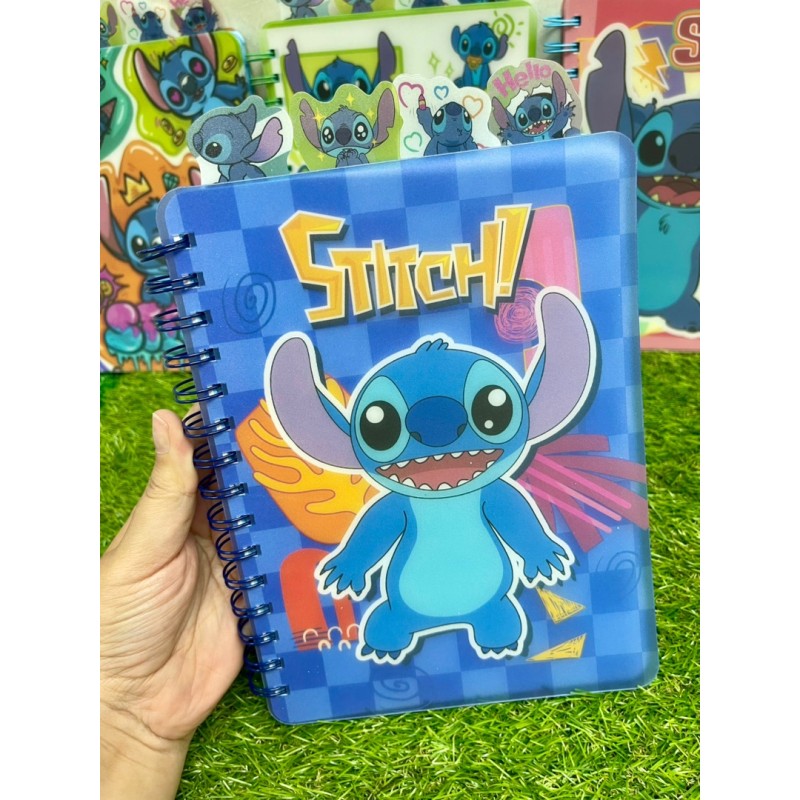 Libretas con separadores Stitch